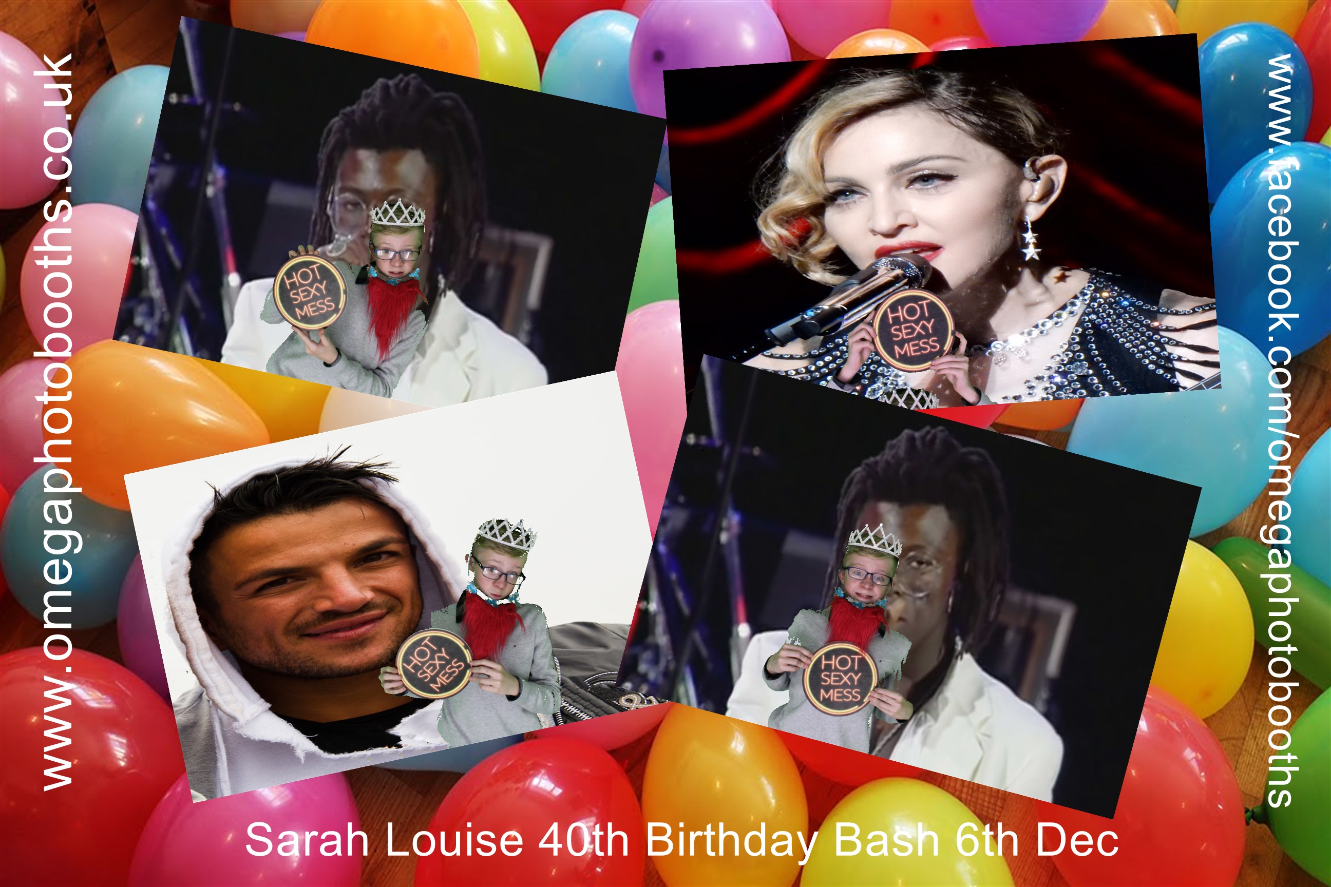Sarah Louise 40th  | View more photos from the event at gallery.omegaphotobooths.co.uk/u/Omega-Photobooths/Sarah-Louise-40th